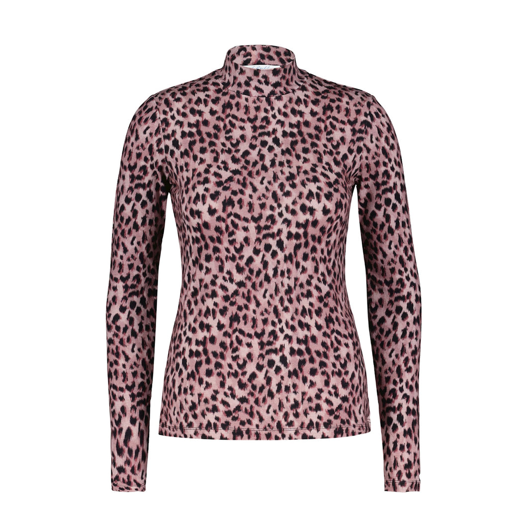 Red Button Rolinde Leopard Top Rose SRB4352